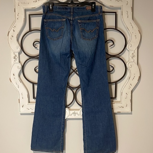 ANTHROPOLOGIE ADRIANA GOLDSCHMIED 100% COTTON THE ANGEL BOOTCUT JEAN SIZE 29 - Picture 7 of 11